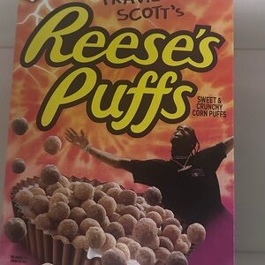 Travis Scott's Reese's Puffs Cereal Box